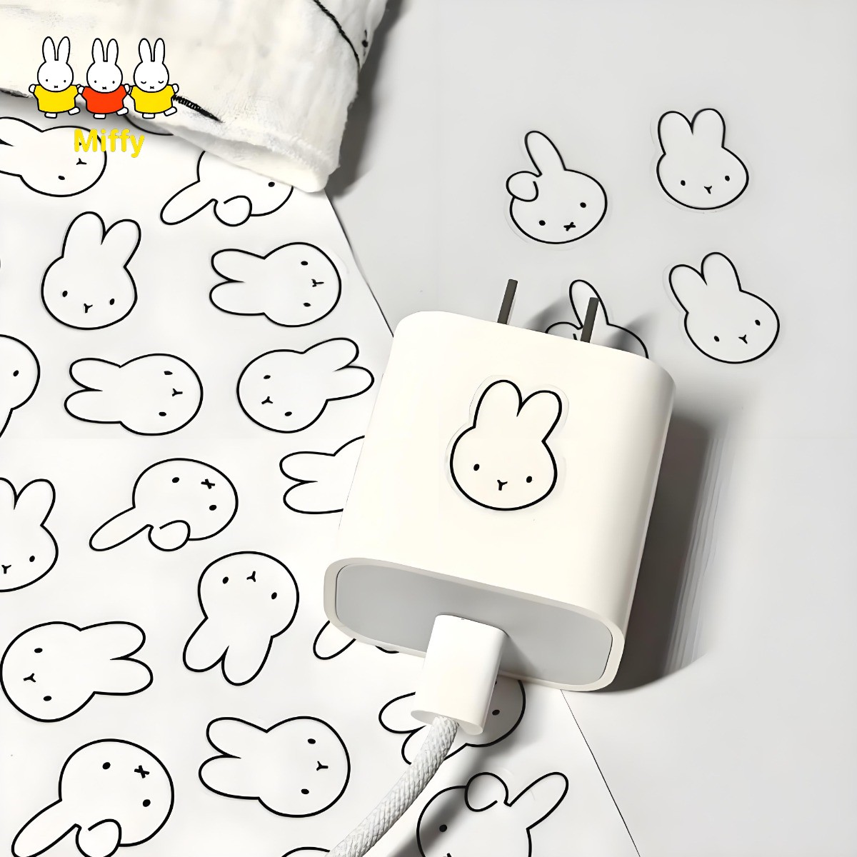 Tablet Cute Accessories - Kawaii Anime Miffy Rabbit Water Cup