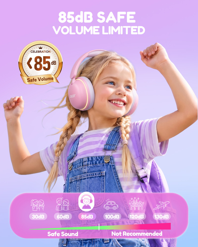 Acer Kids Bluetooth 6.0 Headph - Wired Earphone Lightning 评论和价格