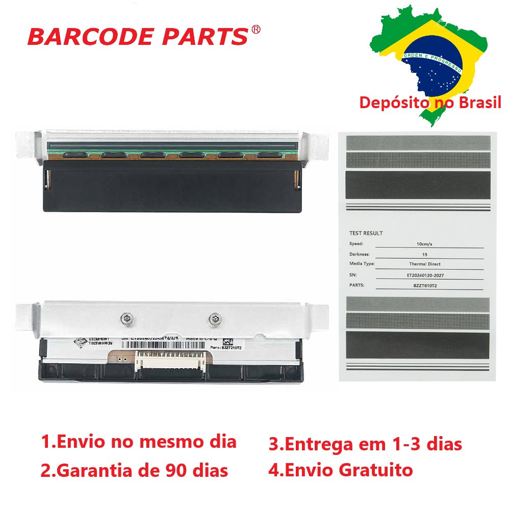 203dpi Printhead for Zebra ZT2 - Zebra Tablet Accessories 评论和价格