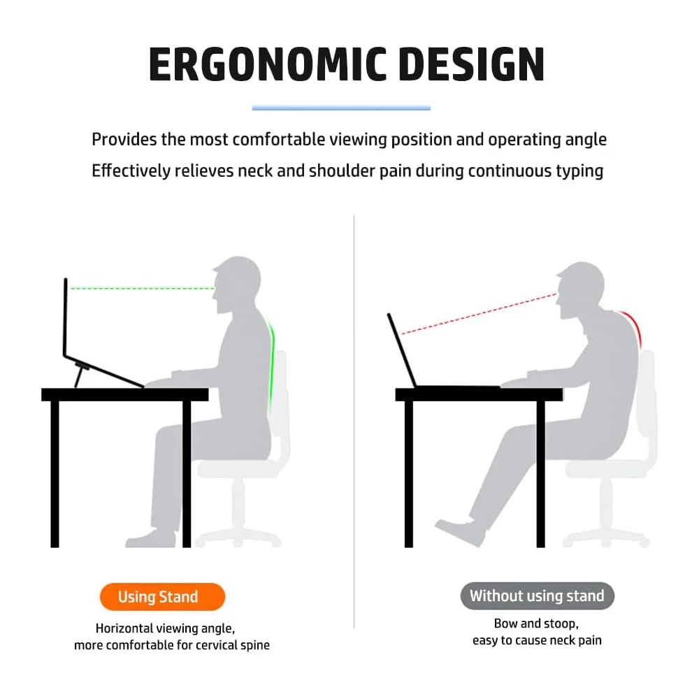 2pcs/Set Foldable Laptop Stand - Cooling Stand Tablet 评论和价格