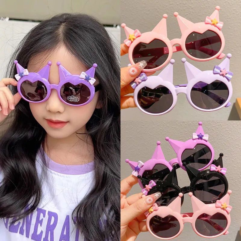 Cute Cartoon Sunglasses Kawaii - Tablet Cute Accessories 评论和价格