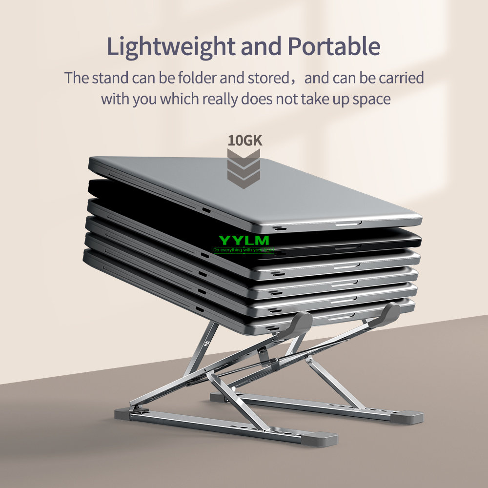 YYLM N8 Laptop Stand Aluminum  - Cooling Stand Tablet 评论和价格