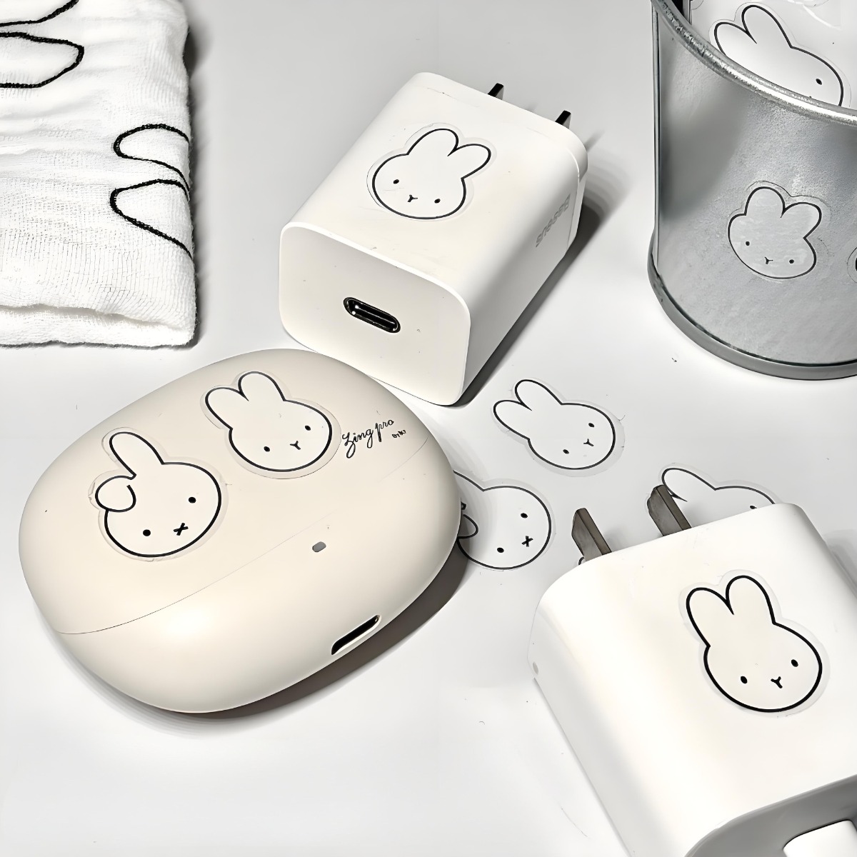 Kawaii Anime Miffy Rabbit Wate - Tablet Cute Accessories 评论和价格