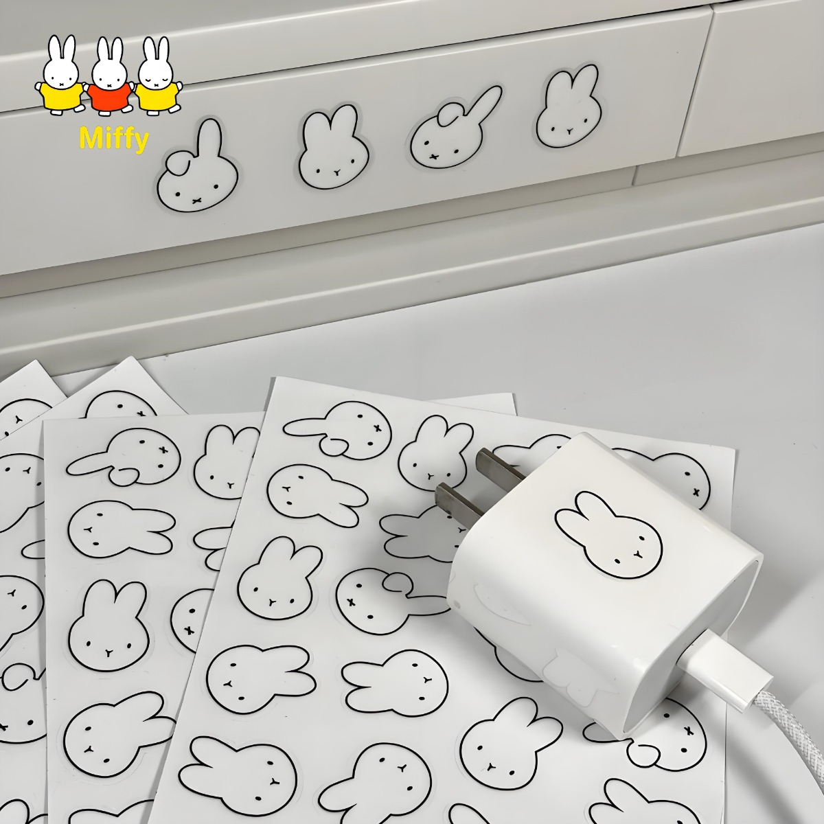 Kawaii Anime Miffy Rabbit Wate - Tablet Cute Accessories 评论和价格