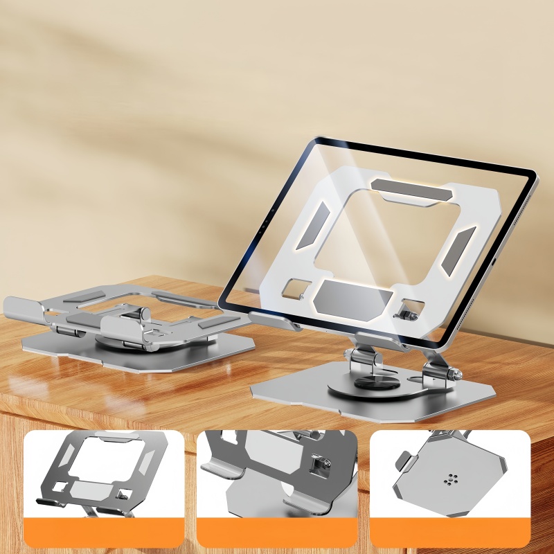 All-Metal Foldable 360° Rotata - Cooling Stand Tablet 评论和价格