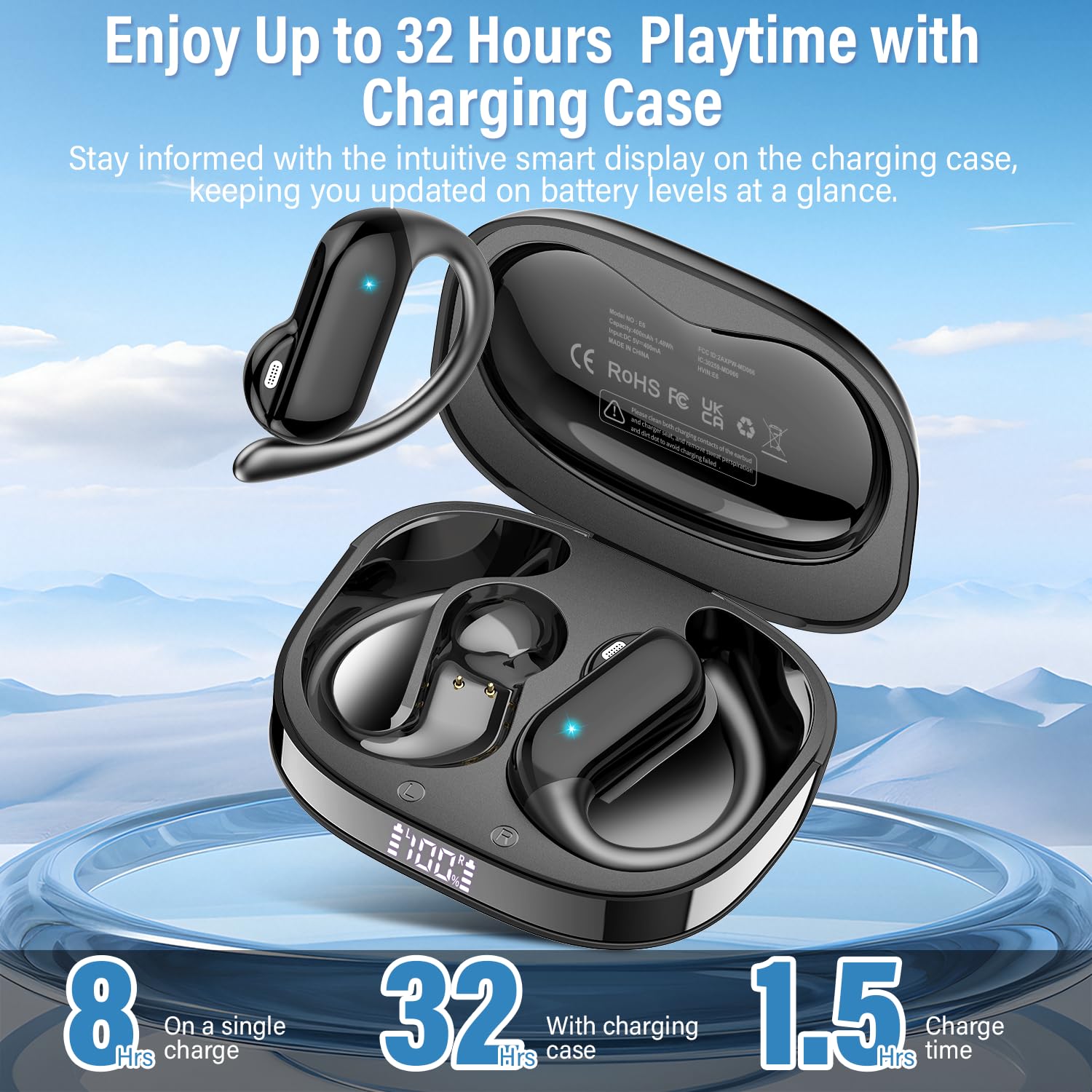 2026 Open-Ear Earbuds Bluetoot - Wired Earphone Lightning 评论和价格