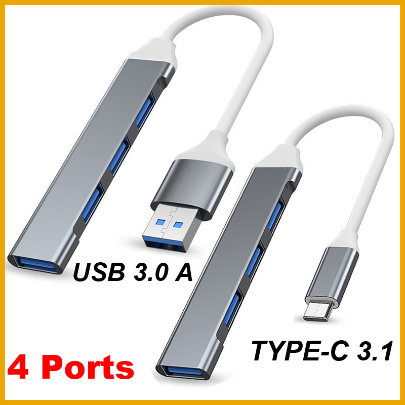 USB 3.0 TYPE-C 3.1 4 Port USB  - Usb Hub Type C 评论和价格