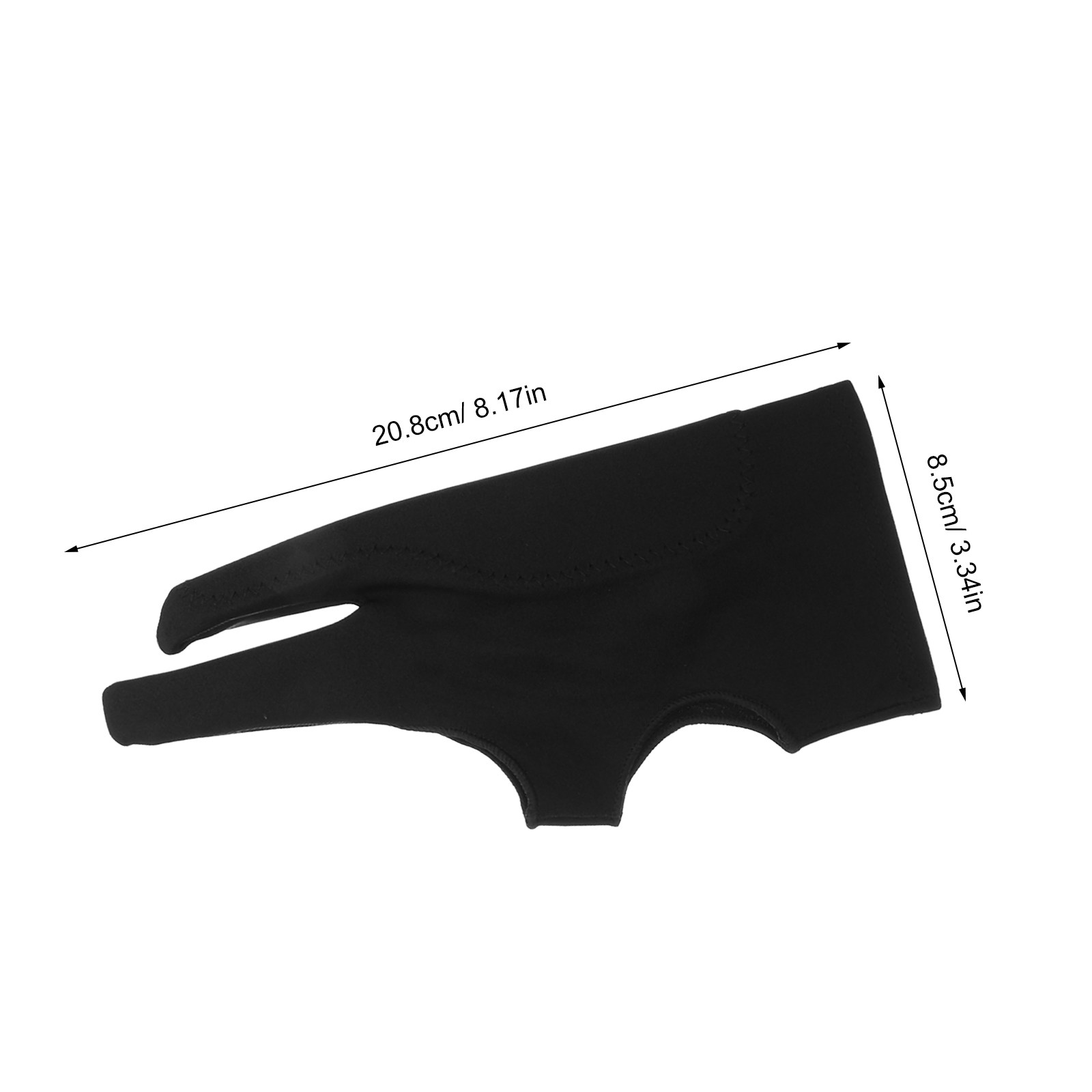 4Pcs Drawing Glove Two Finger  - Drawing Glove Artist 评论和价格